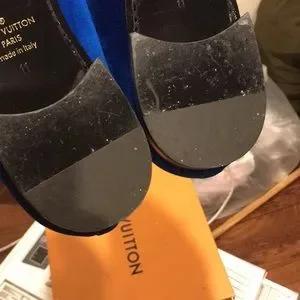 Louis Vuitton | Shoes | Louis Vuitton Suede Loafers Worn  display picture 3